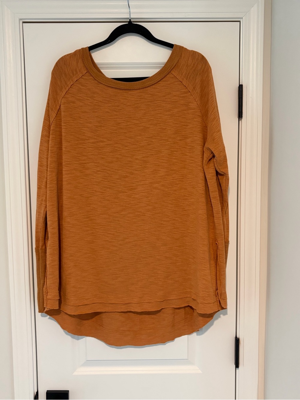 Chic Soul Orange Crew Neck Sweater.